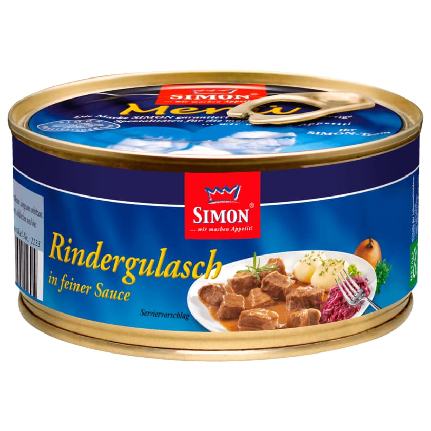 Simon Rindergulasch in Sauce 300g